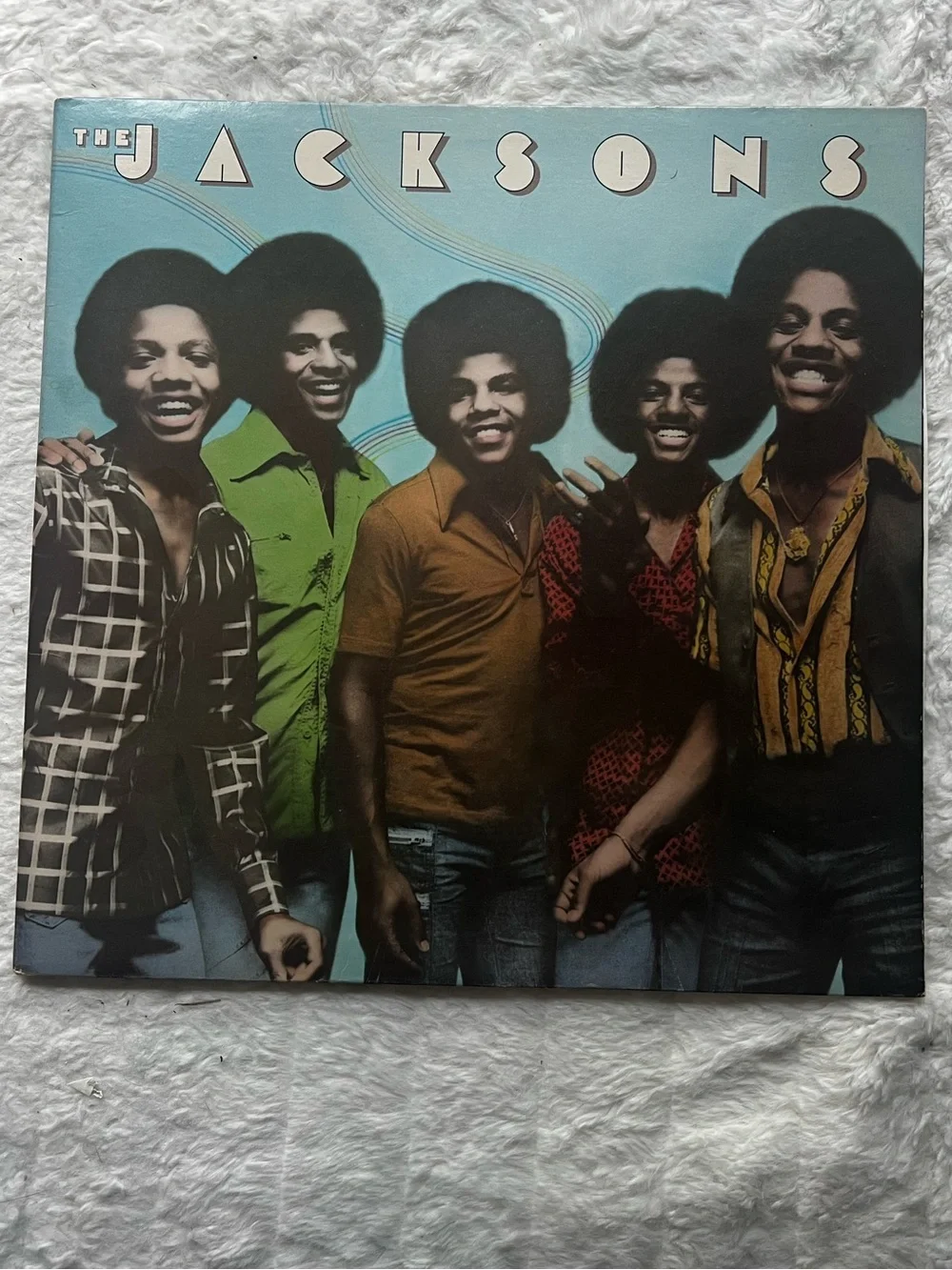 The Jacksons Self Titled LP Vinyl Record 1976 Epic PE 34229 Gatefold